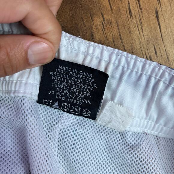 Superman Mens Shorts Swim Trunks Blue Multicolor Superhero Floral Lined Small - Picture 8 of 15